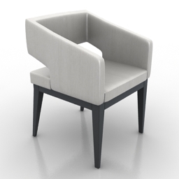 3D Armchair preview