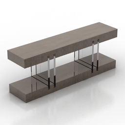 "3D Collection Giovanni Sforza Norma Shelves" - Interior Collection preview