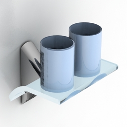 3D Toothbrush holder preview