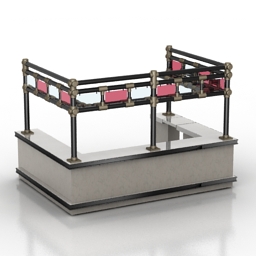 rack bar 3D Model Preview #a49a9202