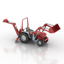excavator 3D Model Preview #7ee6e273