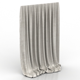 curtain 3D Model Preview #49ed26ba