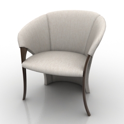 3D Armchair preview