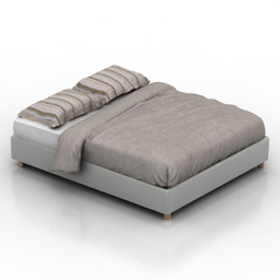bed sommier 3D Model Preview #70488c23