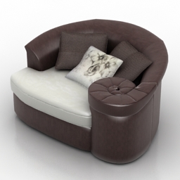 3D Armchair preview