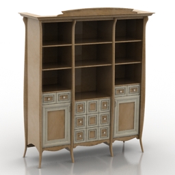 3D Bookcase preview