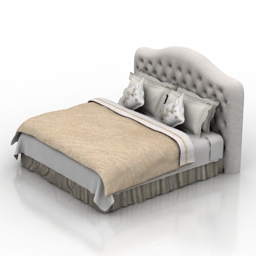 bed s 3D Model Preview #ba60a327