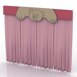 curtain 3D Model Preview #480c224e