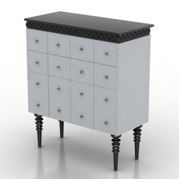locker altamoda 3D Model Preview #ba4a2cf0
