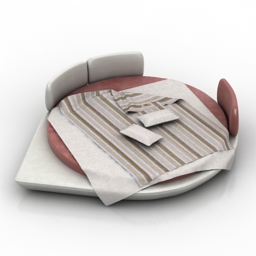 bed la falegnami time 3D Model Preview #e41893d4