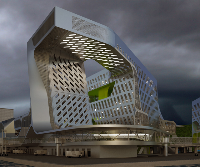 Harbor Service Building, Keelung, Taiwan