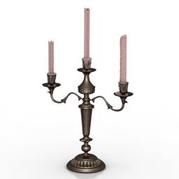 candlestick 3D Model Preview #5191ab69