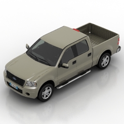 car ford f150 3D Model Preview #6224dc81