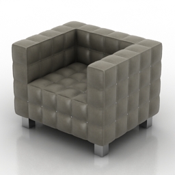 3D Armchair preview