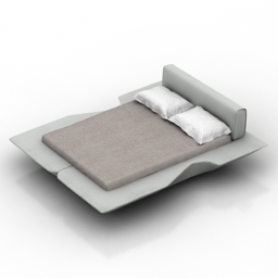 bed piano 3D Model Preview #41860616