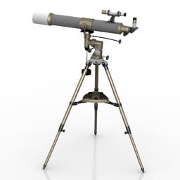 telescope bresser messier r-80 80-900 3D Model Preview #2d9fdd37