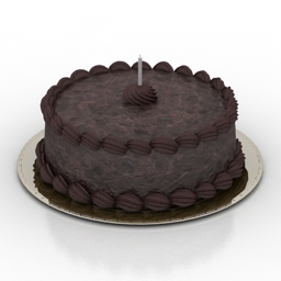 3D Cake preview