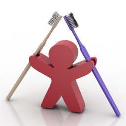 toothbrush holder 3D Model Preview #419f9c0f