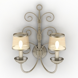 3D Sconce preview