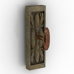 key ancient strike plate 3D Model Preview #60e2da25