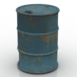 barrel s 3D Model Preview #e0d023ee
