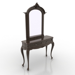 3D Dressing table preview
