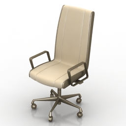 armchair ego 3D Model Preview #d5ccb2b2