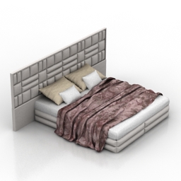 bed smania caesar train s 3D Model Preview #c91abaf7