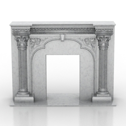 fireplace 3D Model Preview #ae97d8bf