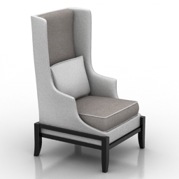 3D Armchair preview