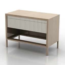 3D Bedside table preview