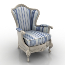 3D Armchair preview