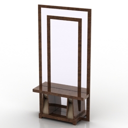 dressing table 3D Model Preview #f3bd008a