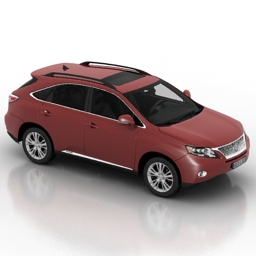 car lexus rx 3D Model Preview #8f850416