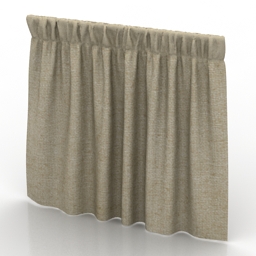 curtain 3D Model Preview #0c607e07