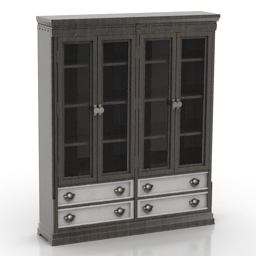 bookcase 3D Model Preview #7e4af656
