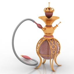 hookah 1 3D Model Preview #58816aa8