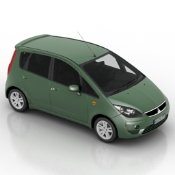 car mitsubishi colt 3D Model Preview #d20718b2