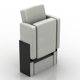3D Armchair preview