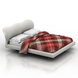 bed marilyn flou it 3D Model Preview #8fcb749b