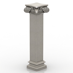 column 2 3D Model Preview #6689df62