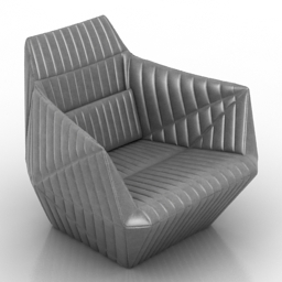 3D Armchair preview