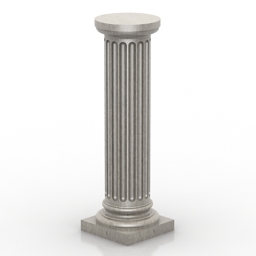 column 3 3D Model Preview #93886789