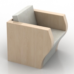 3D Armchair preview