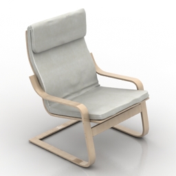 3D Armchair preview