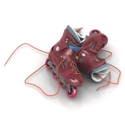roller skates 3D Model Preview #1588f742