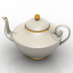 teapot 3D Model Preview #faf62b14