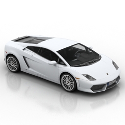 car lamborghini gallardo 3D Model Preview #340a9bf3