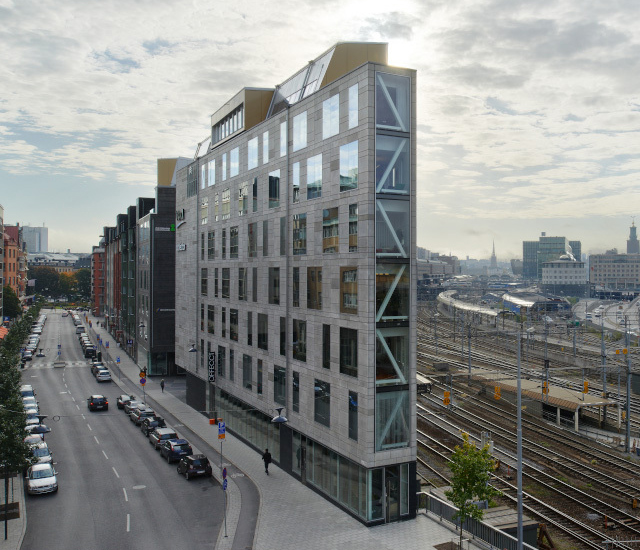 Flat Iron Building, Stockholm, Sweden