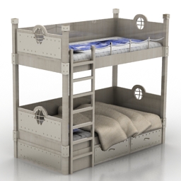 bed 3D Model Preview #008d2a26